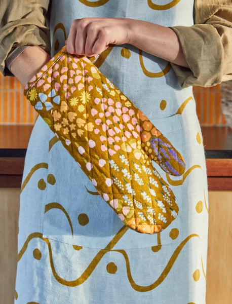 Meadow Oven Mitt by mosey me