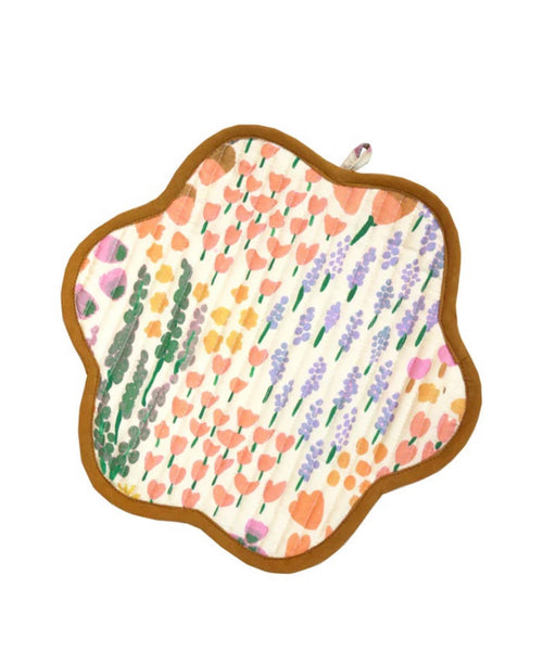 Meadow Quilted Trivet by mosey me