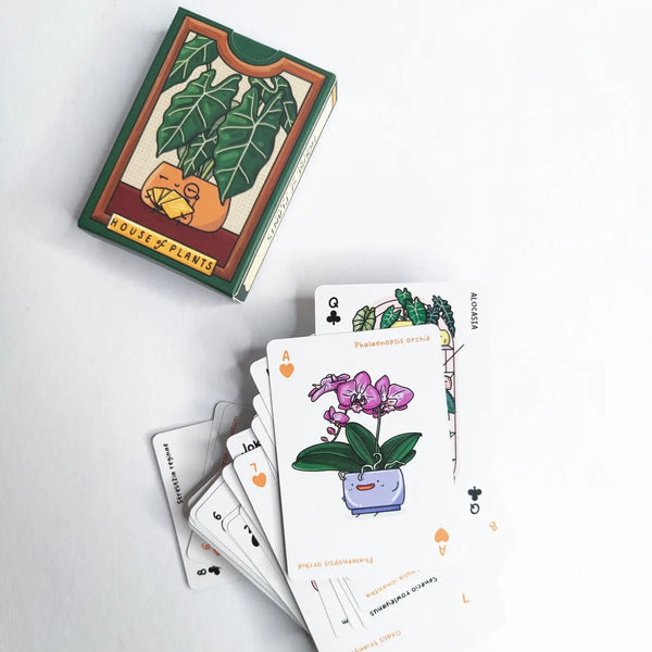 Full House of Plants Playing Cards